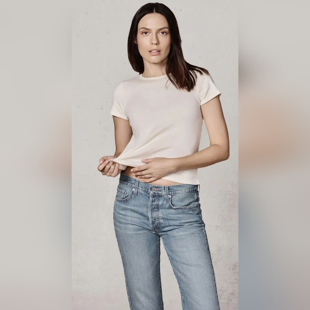 Edwin Kali Ankle Vintage Straight Leg Jeans- In The Color Ariel - Picture 12 of 13